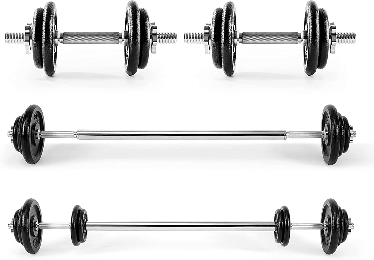 Ultrasport Set Manubri con Pesi